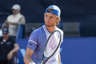 Un derby pour Leandro Riedi ce mercredi à New York. KEYSTONE/PETER SCHNEIDER